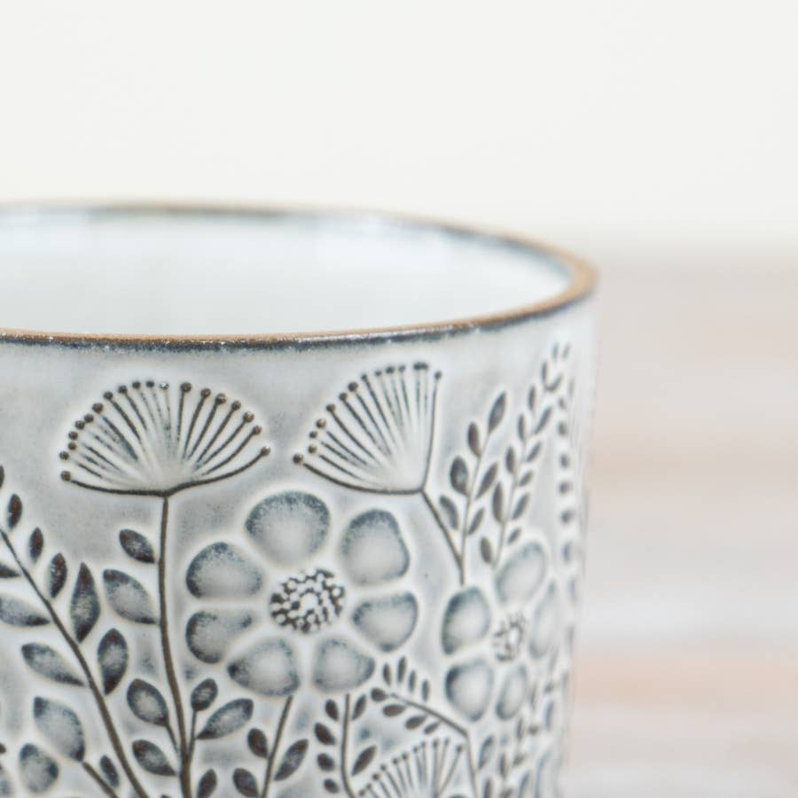 Ceramic Flower Pot, 11cm