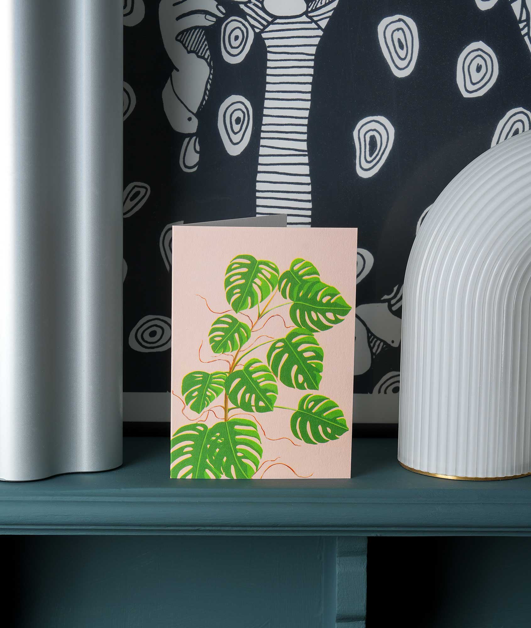 Monstera Greeting card