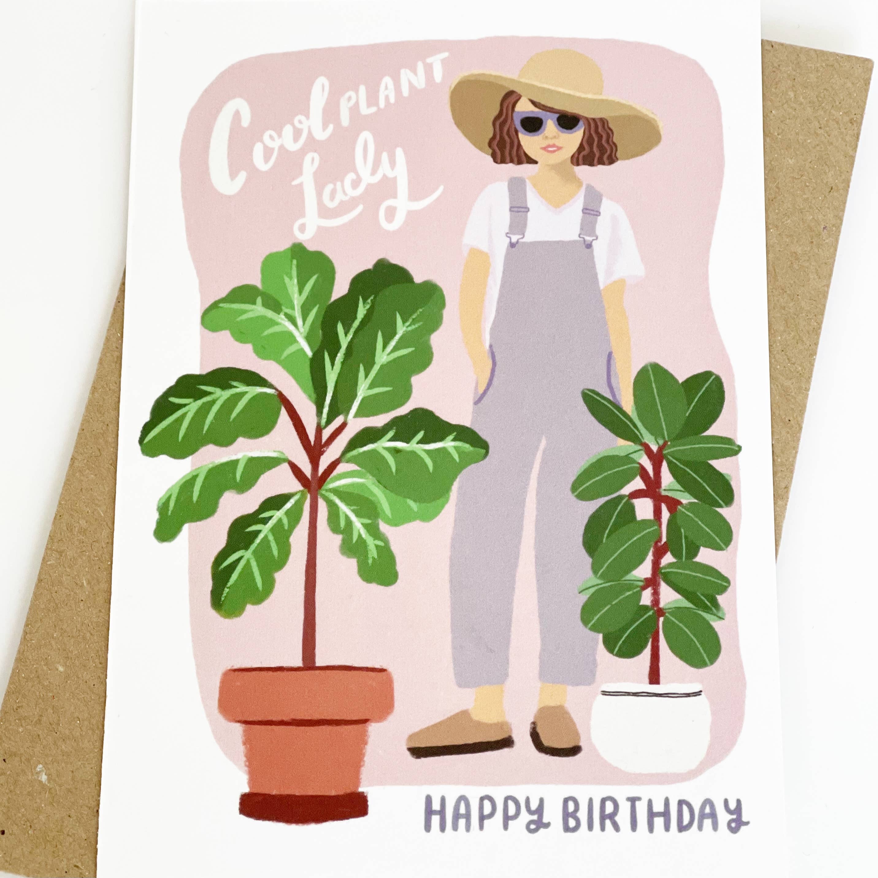 Cool Plant Lady - Happy Birthday
