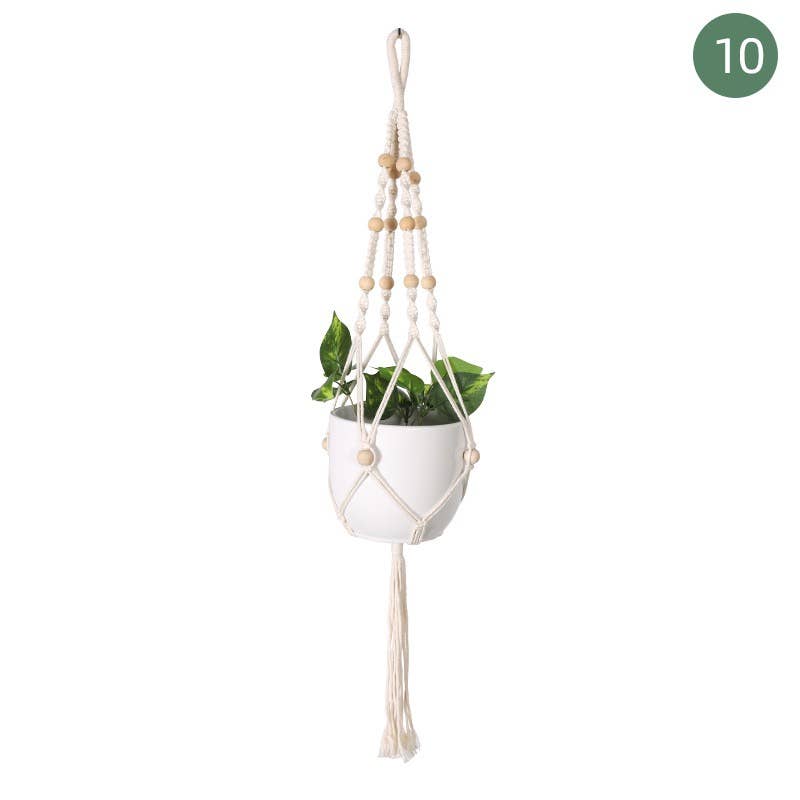 Handmade Macrame Plant Hangers (Plants and pots excluded)