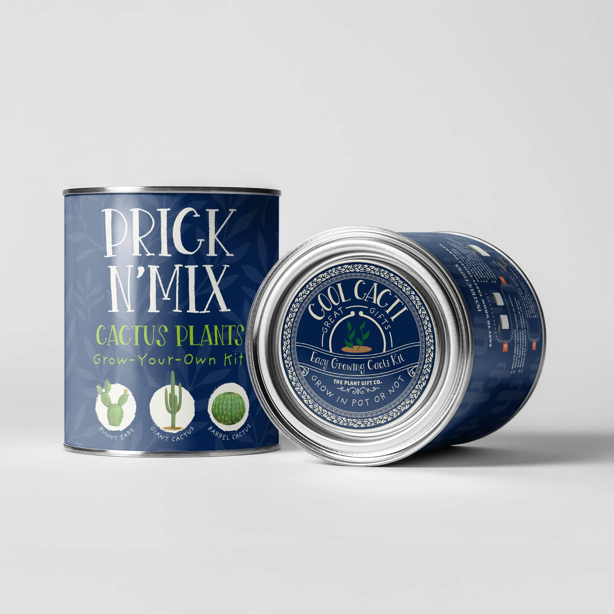 Prick n Mix. Eco Grow Your Own Cactus, Gardening Kit