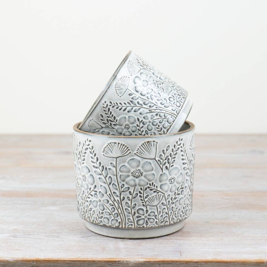 Ceramic Flower Pot, 11cm