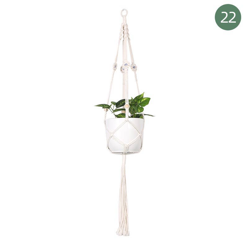 Handmade Macrame Plant Hangers (Plants and pots excluded)
