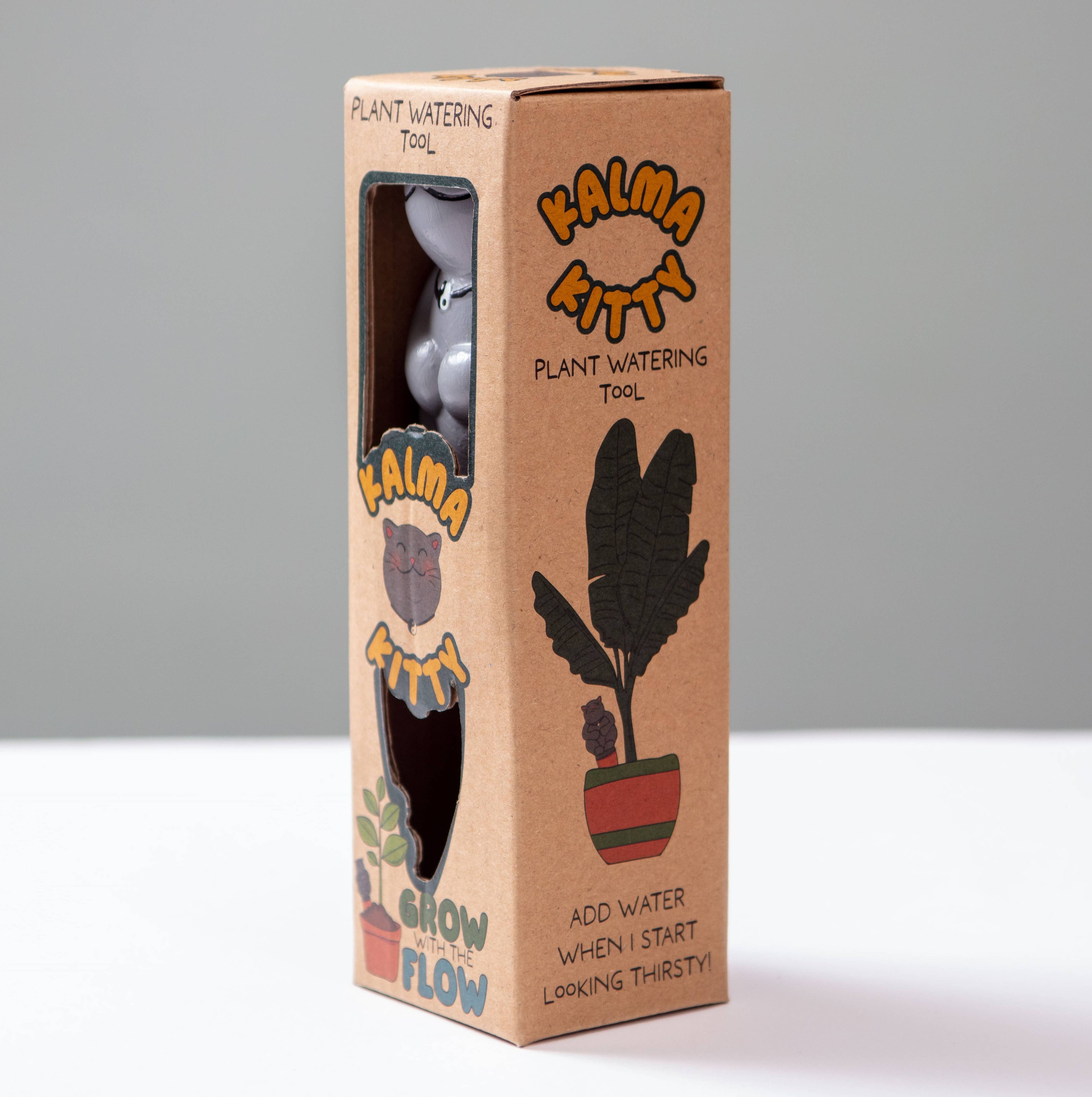 Grow with the Flow Kitty - Indoor House Plant Accessories