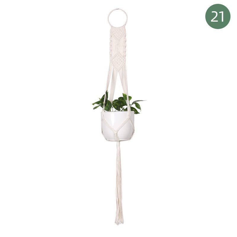 Handmade Macrame Plant Hangers (Plants and pots excluded)