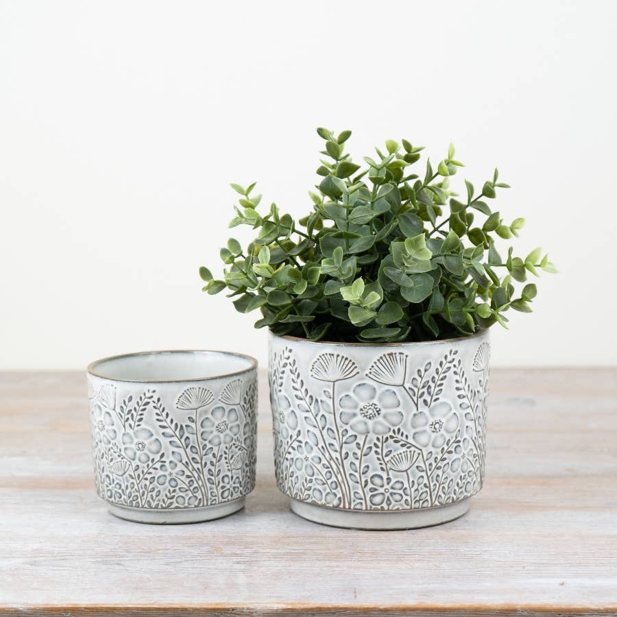 Ceramic Flower Pot, 11cm