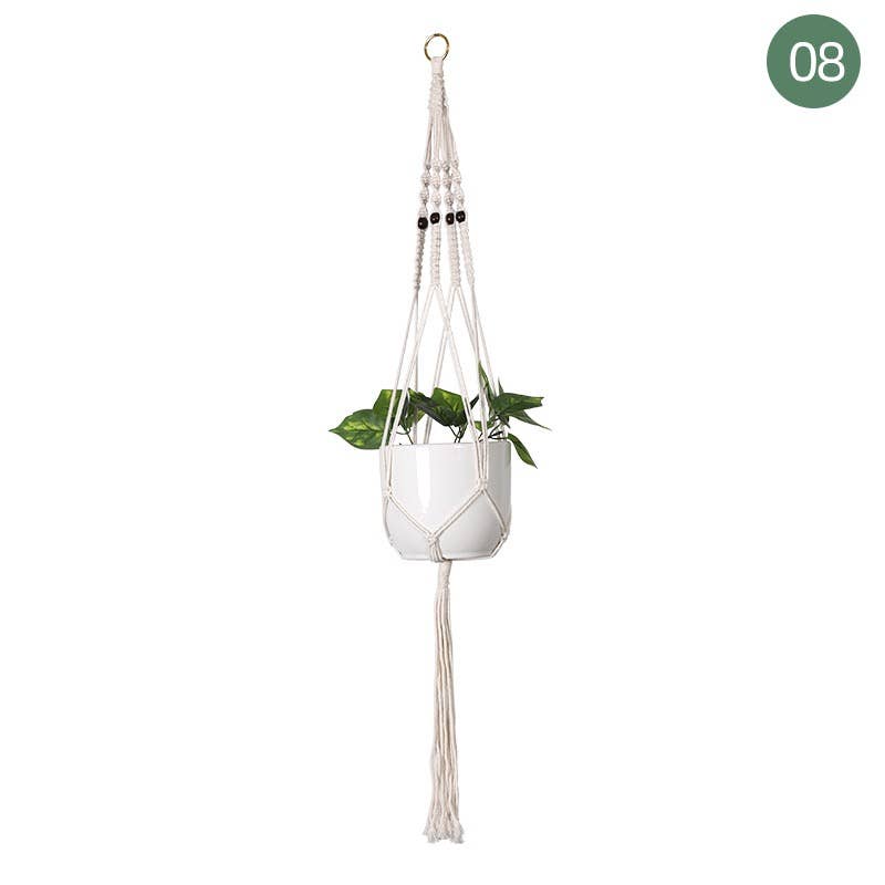 Handmade Macrame Plant Hangers (Plants and pots excluded)