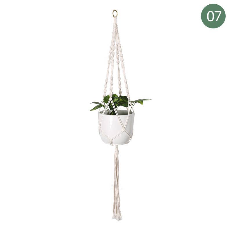 Handmade Macrame Plant Hangers (Plants and pots excluded)