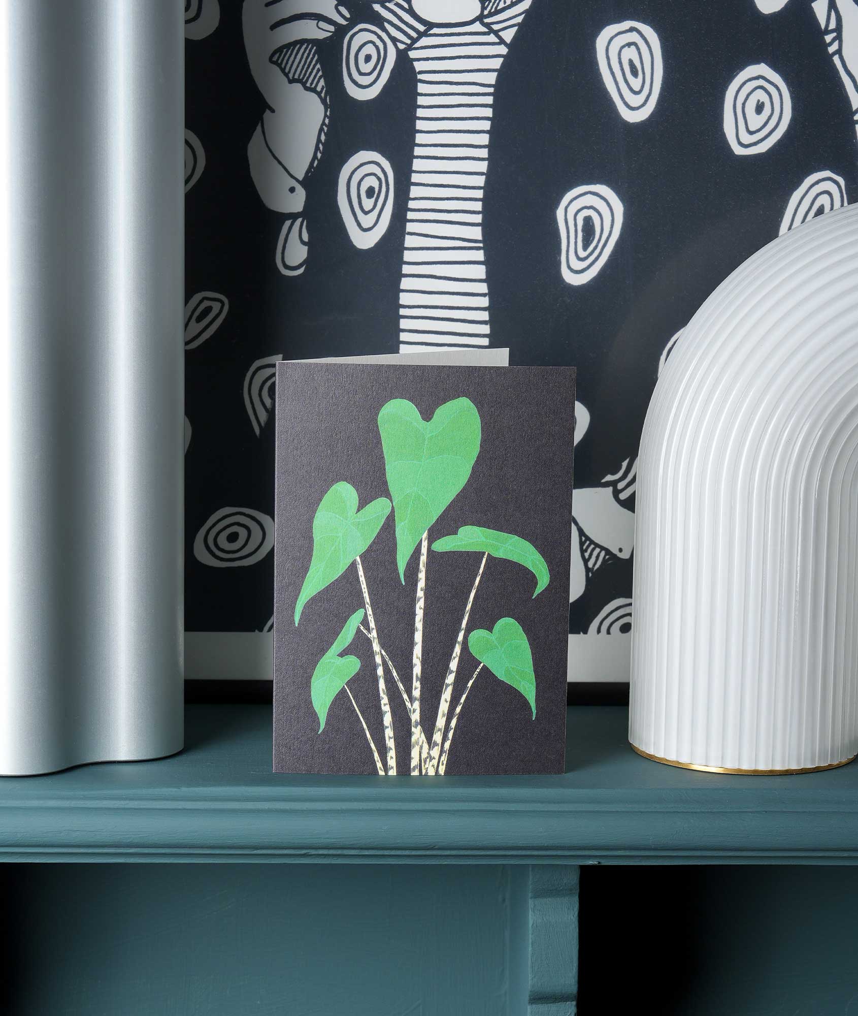 Zebrina Greeting Card