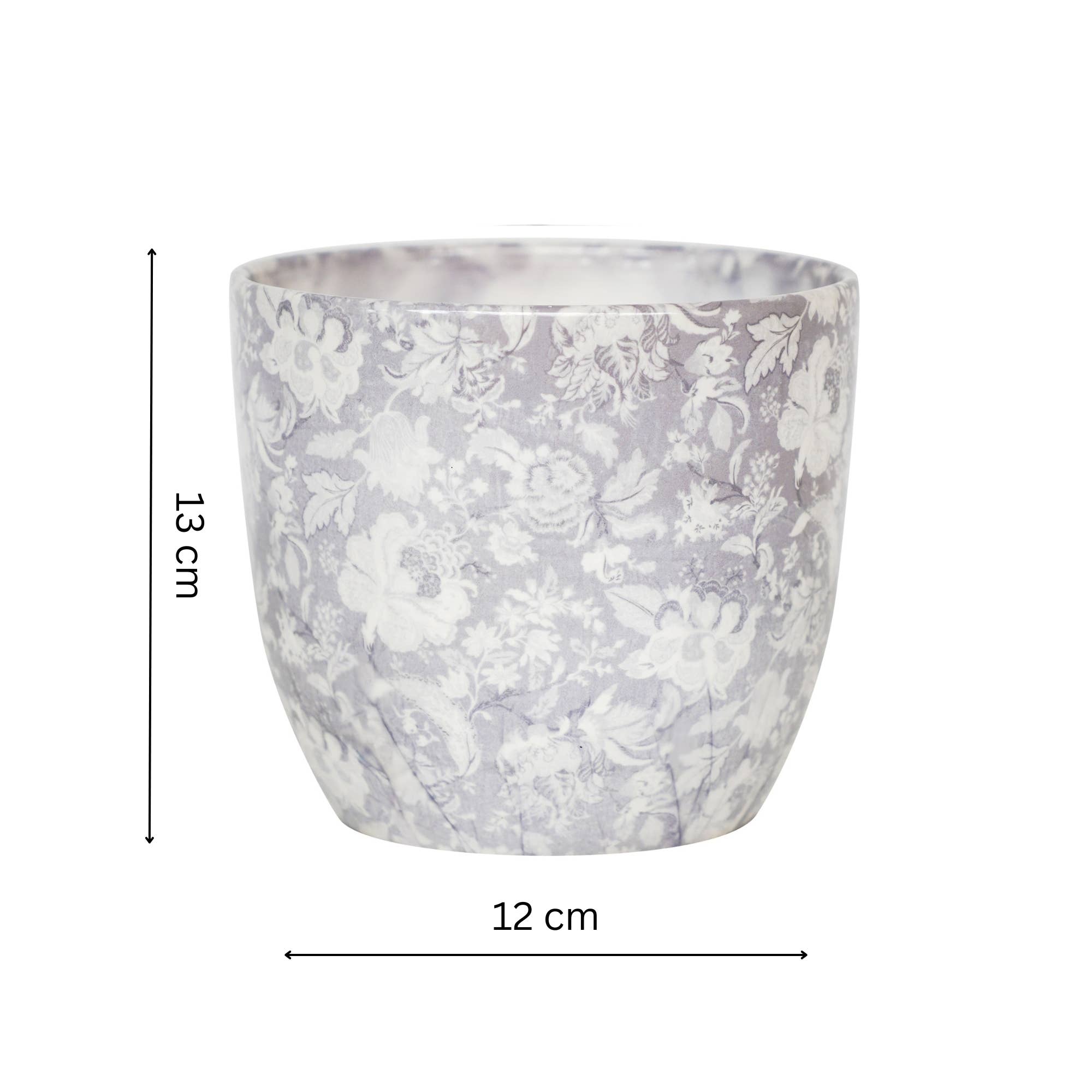 Monza Indoor Ceramic Plant Pot H13cm x D13cm