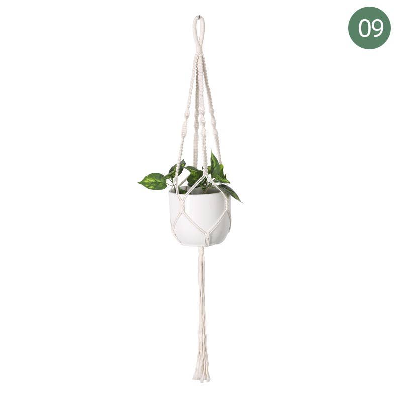 Handmade Macrame Plant Hangers (Plants and pots excluded)
