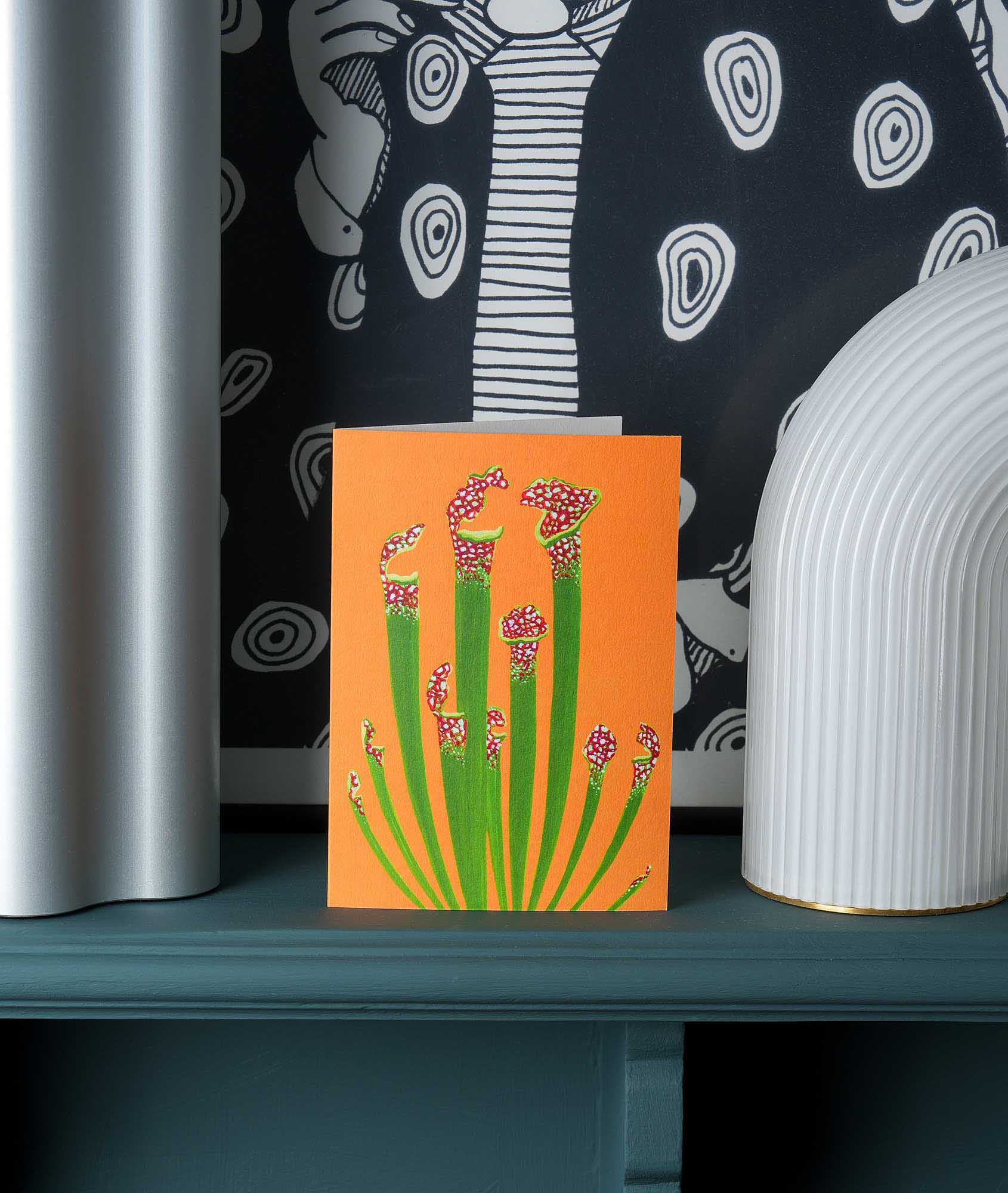 Pitcher Plant Greeting Card