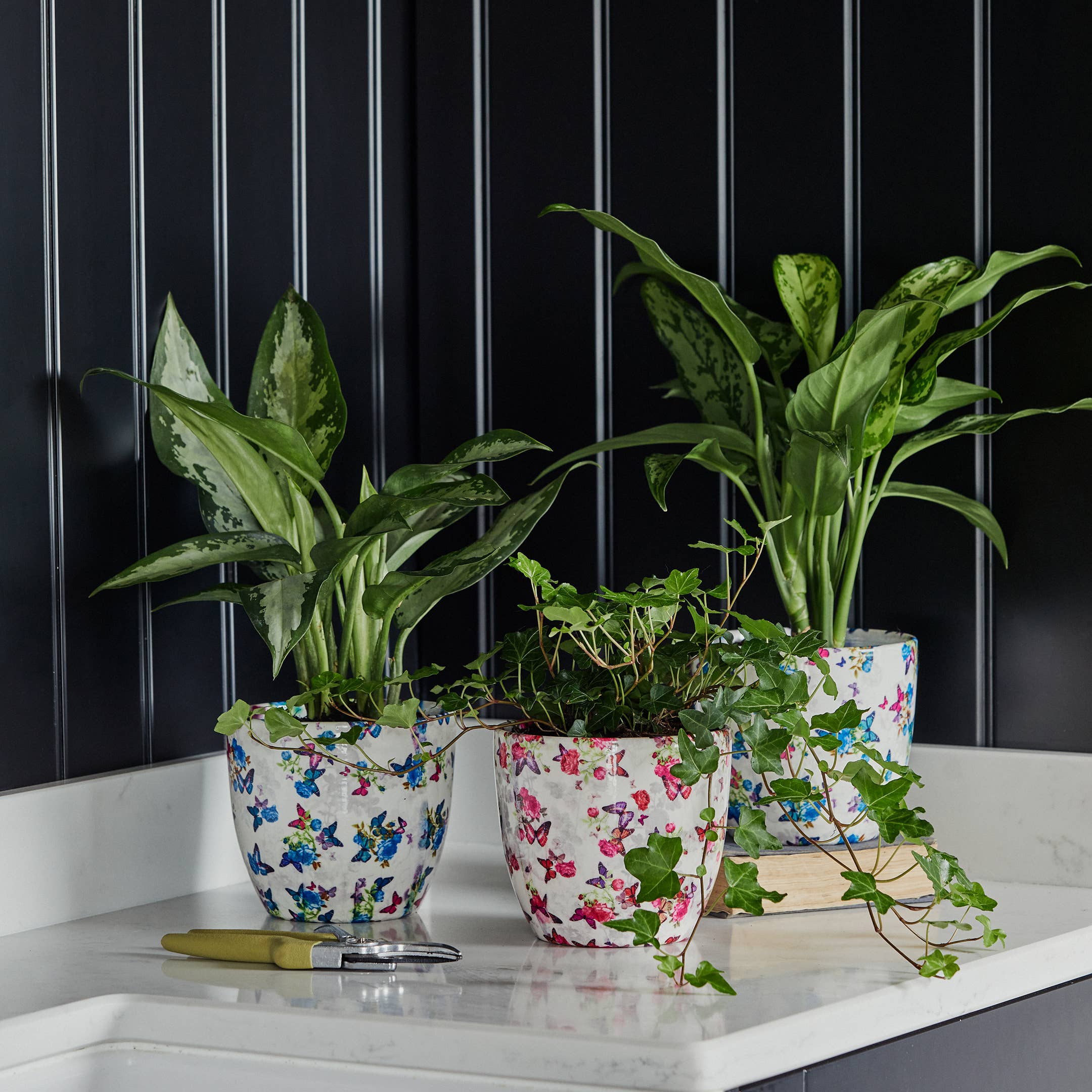 Monza Indoor Ceramic Plant Pot H13cm x D13cm