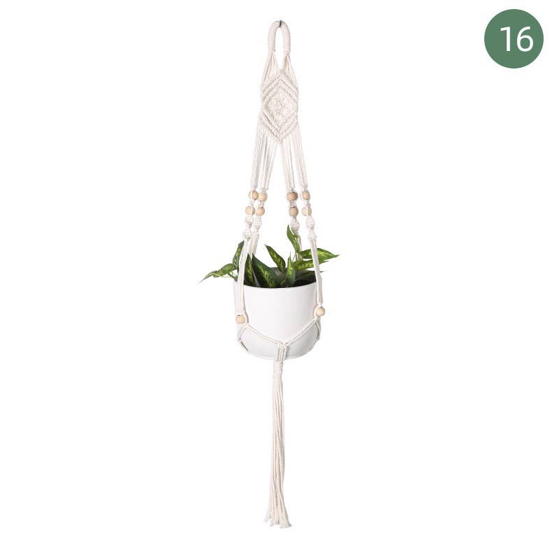 Handmade Macrame Plant Hangers (Plants and pots excluded)