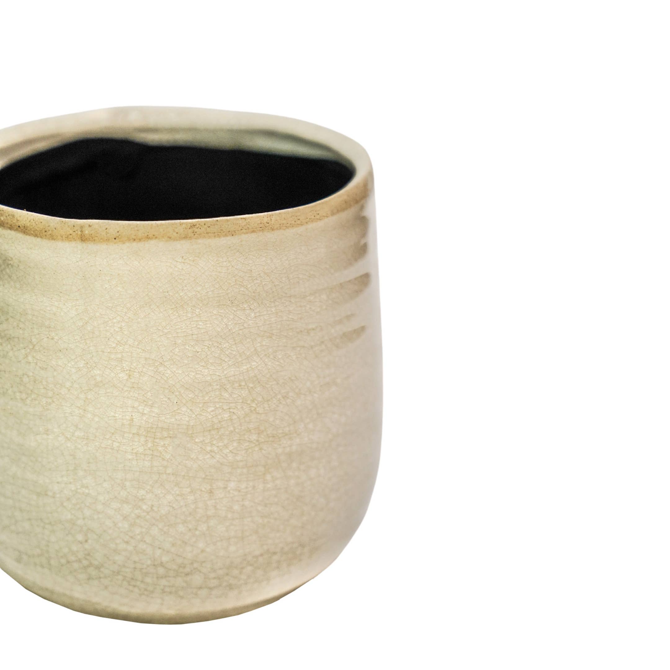 Como Hand Finished Indoor Ceramic Plant Pot D21cm & D26cm