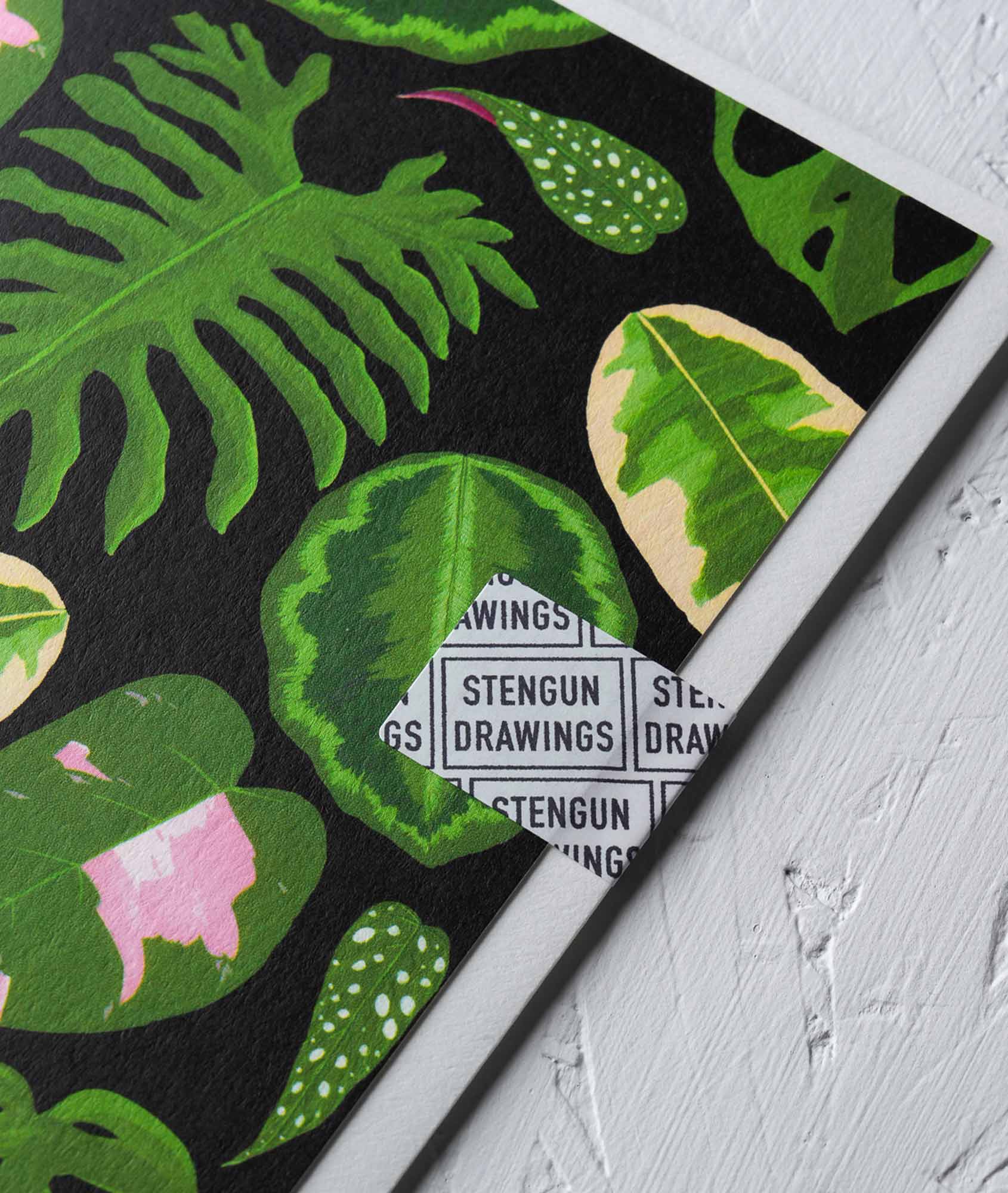 Houseplant Shirt Greeting Card