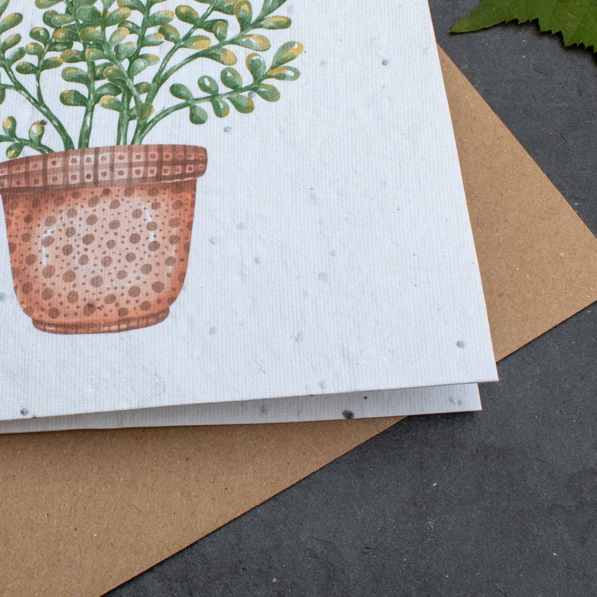 Plantable Card - Thank You For Helping Me Grow