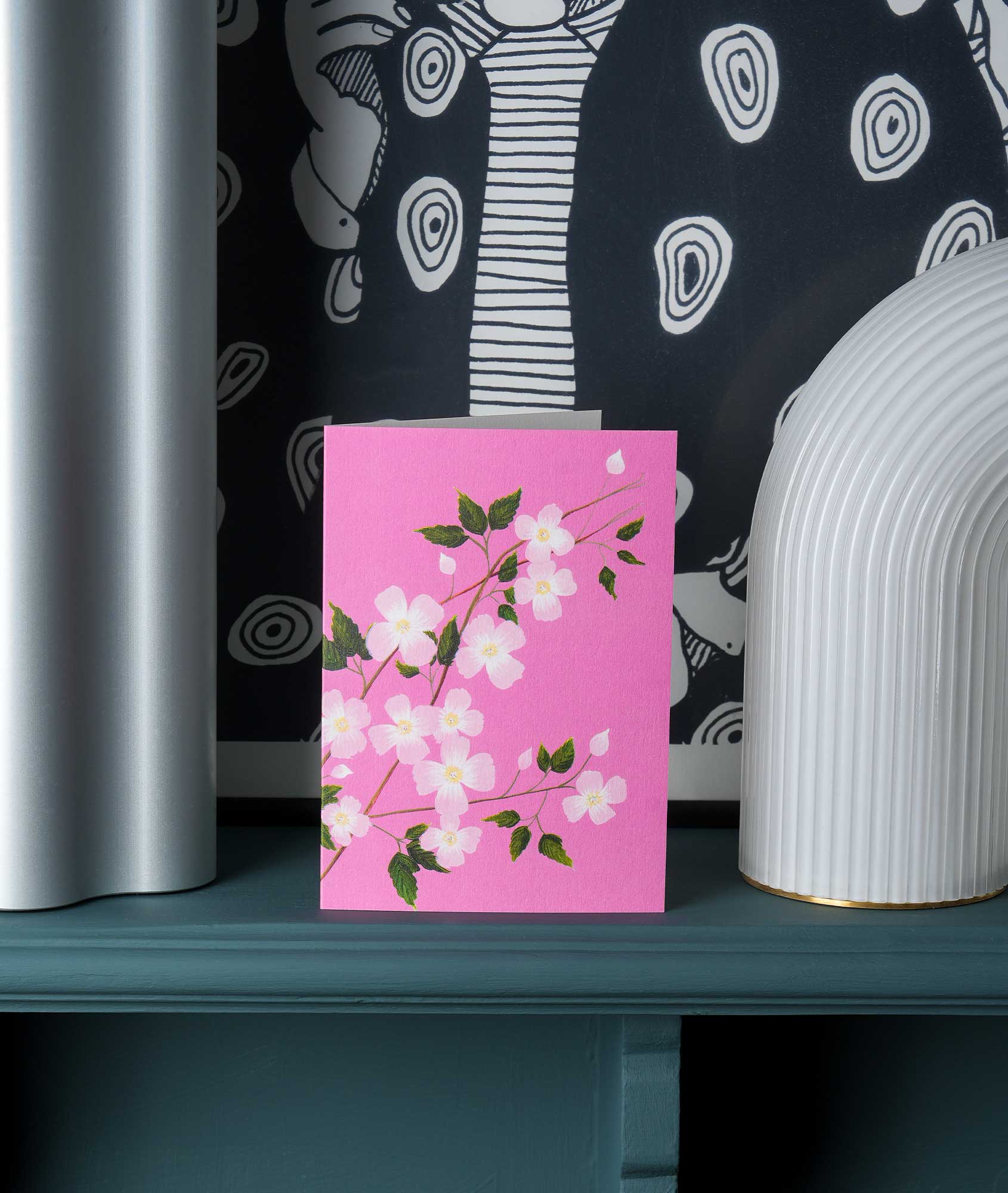 Clematis Greeting Card