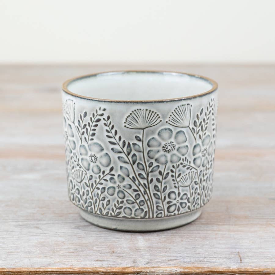Ceramic Flower Pot, 11cm