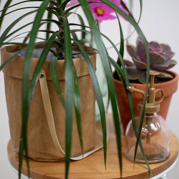 Brown Eco Washable Hanging Planter