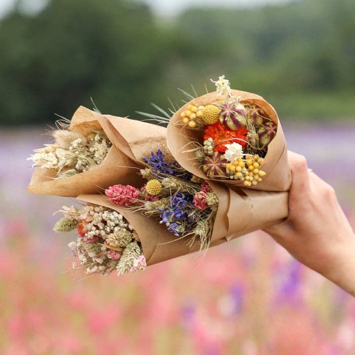 Mixed Mini Signature Dried Flower Bouquets