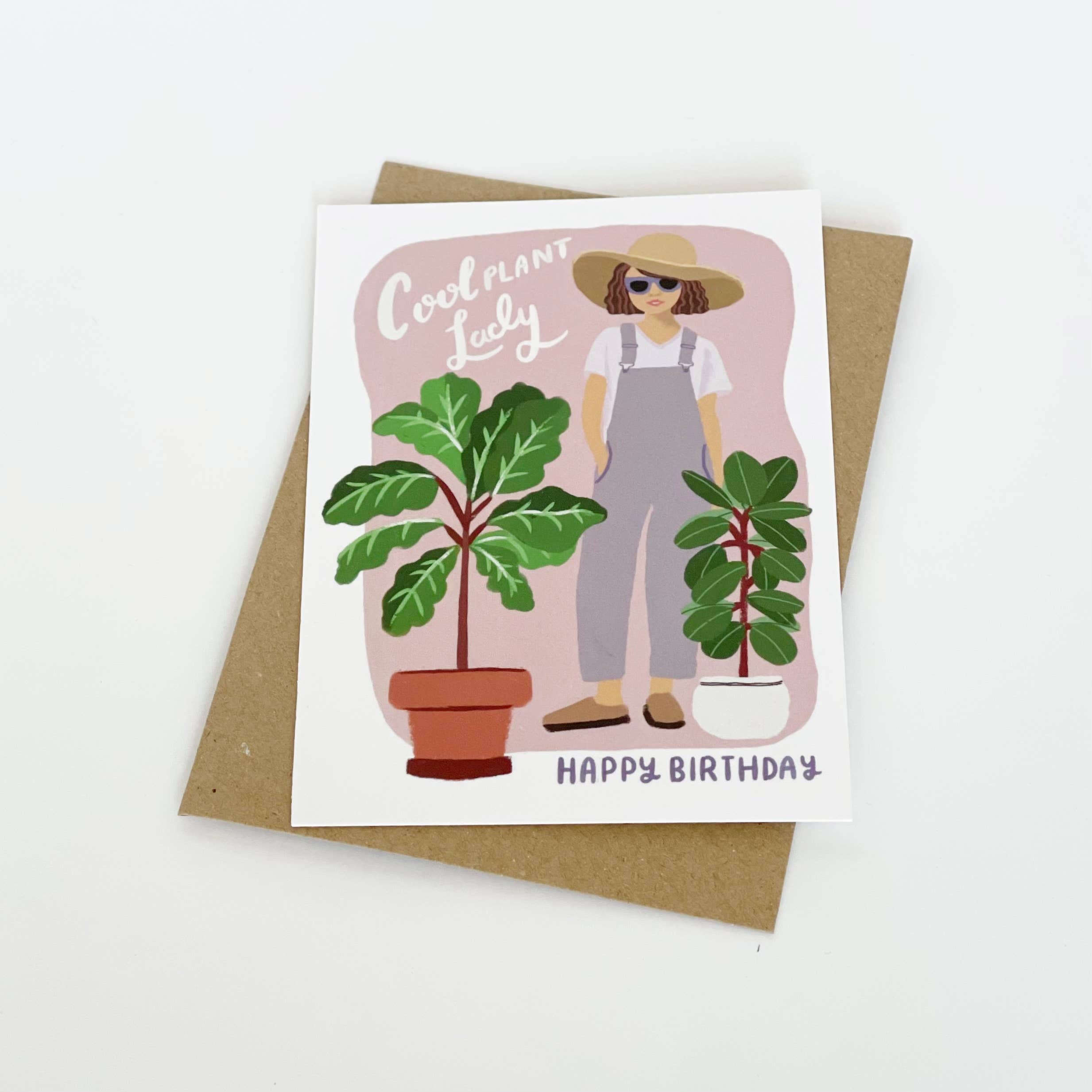 Cool Plant Lady - Happy Birthday