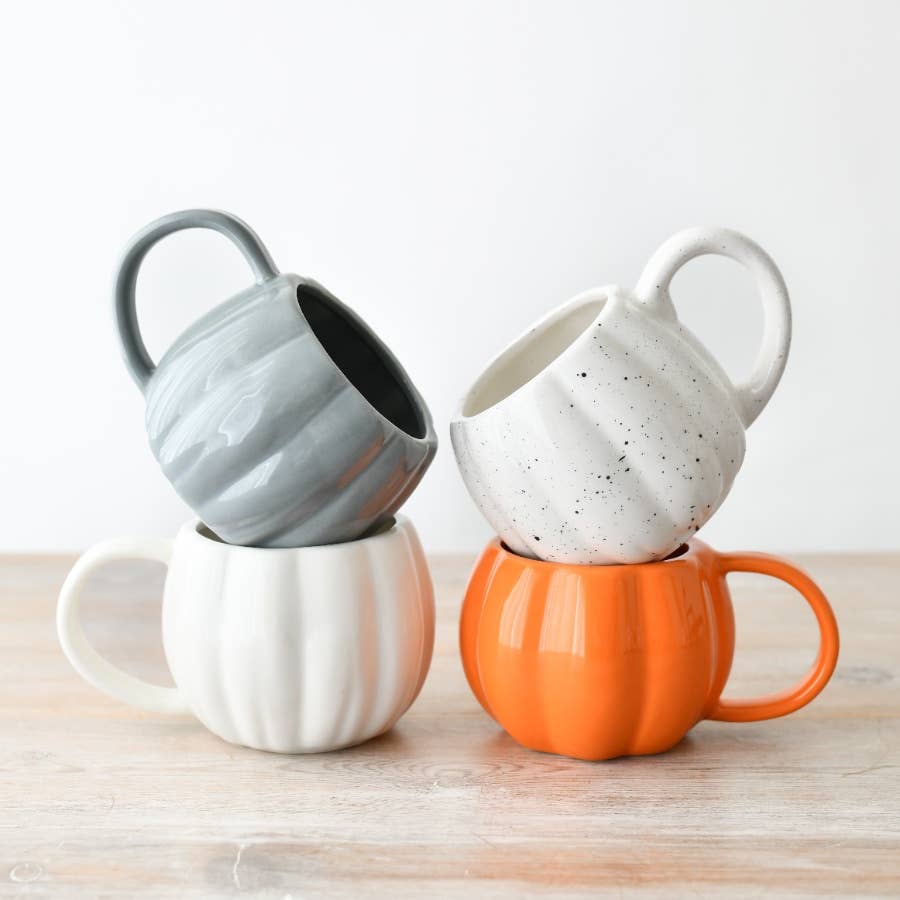 Orange Pumpkin Mug, 14.5cm