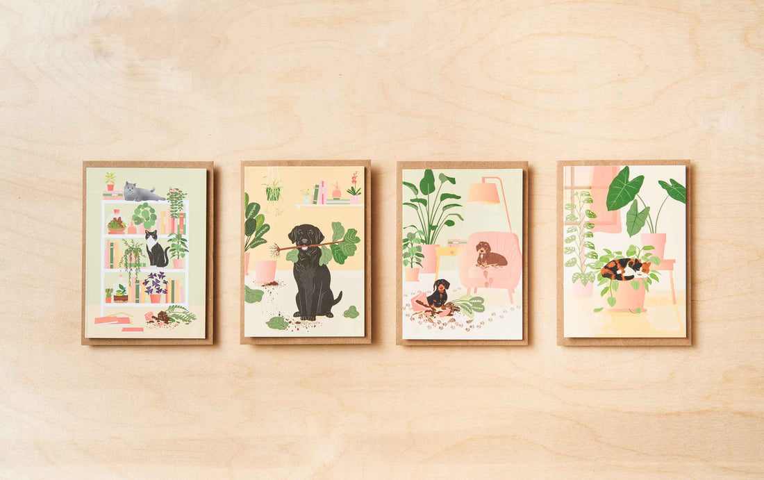 Dachshund Dog - greetings card