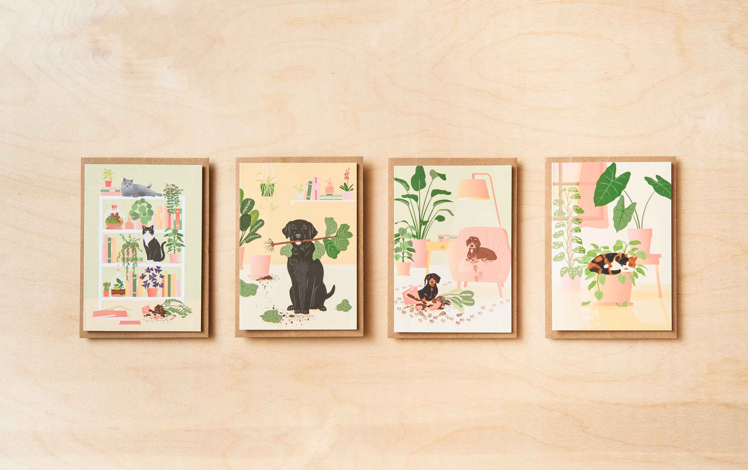 Dachshund Dog - greetings card