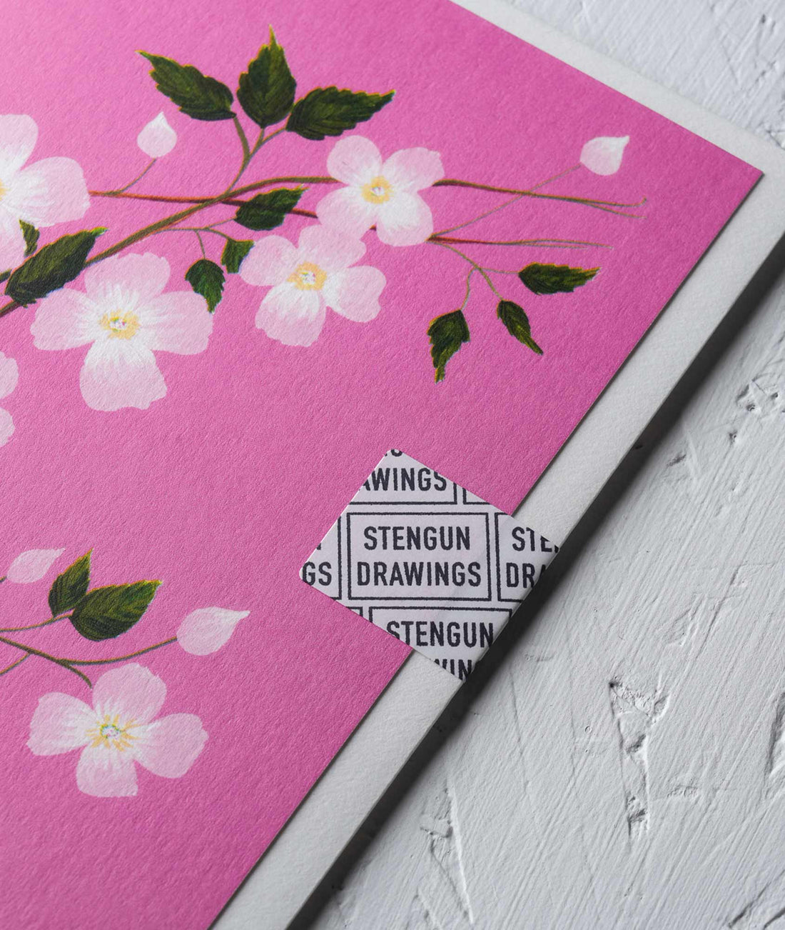 Clematis Greeting Card