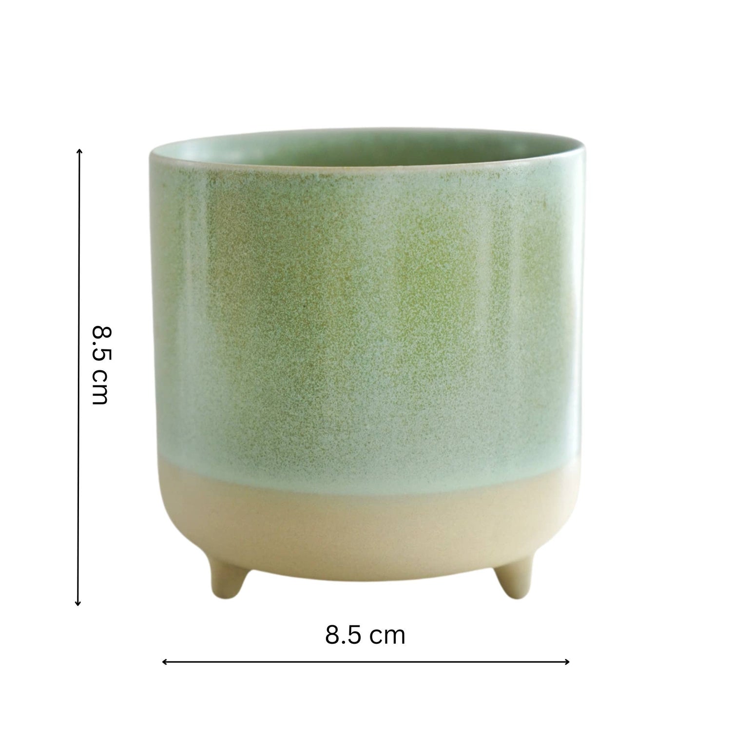 Jolie Matte Reactive Glaze Ceramic Indoor Cacti Planter