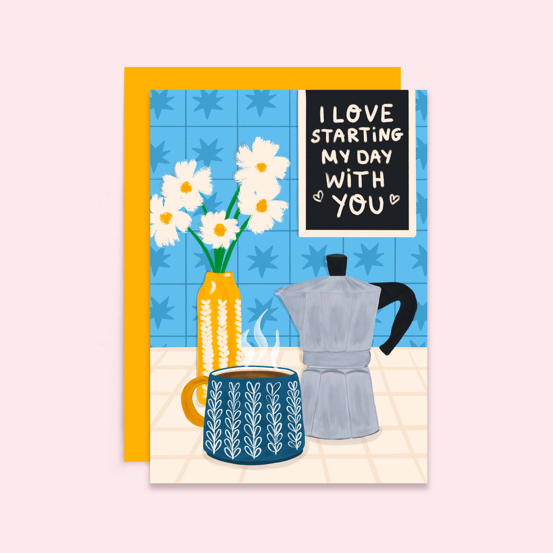Morning Coffee Love Card | Anniversary | Valentines Day Card