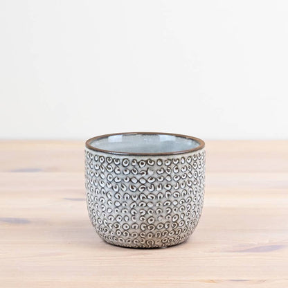Patterned Flower Planter, 14cm