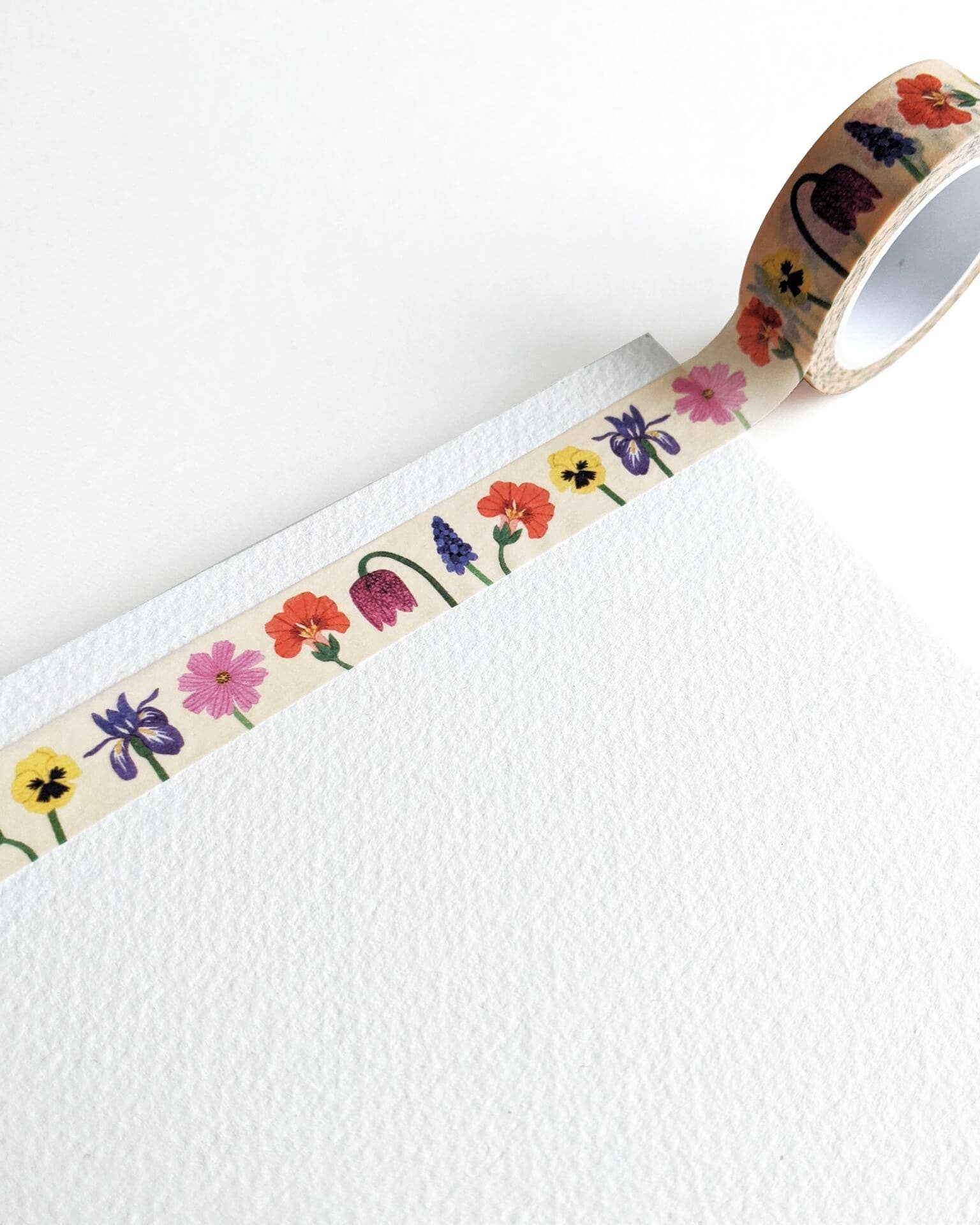 Garden Flowers Washi Tape