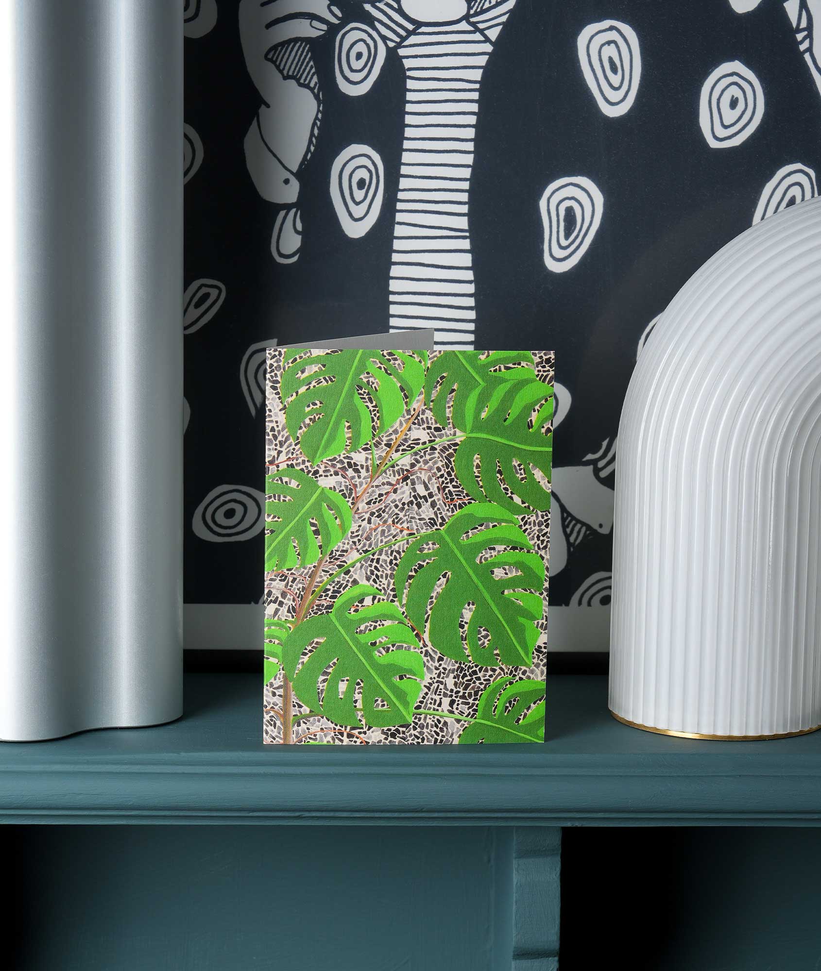 Barbican Monstera Greeting Card