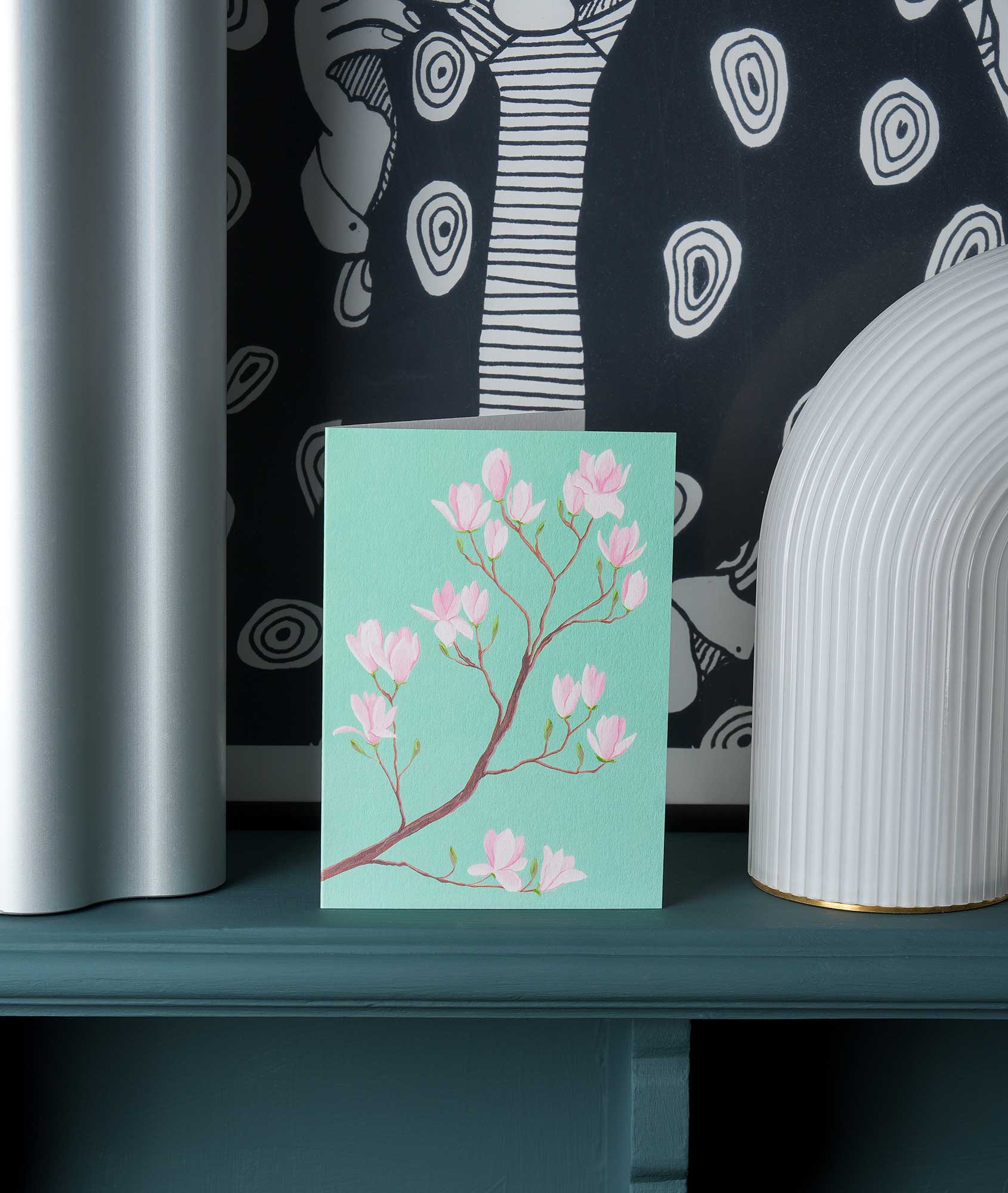 Magnolia Tree Greeting Card