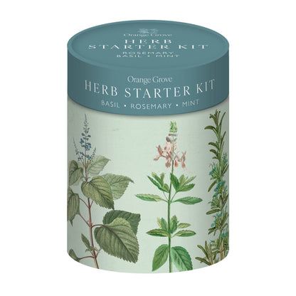 Herb Starter Kit - Includes Seeds, Peat Pots &amp; Coir Pellets