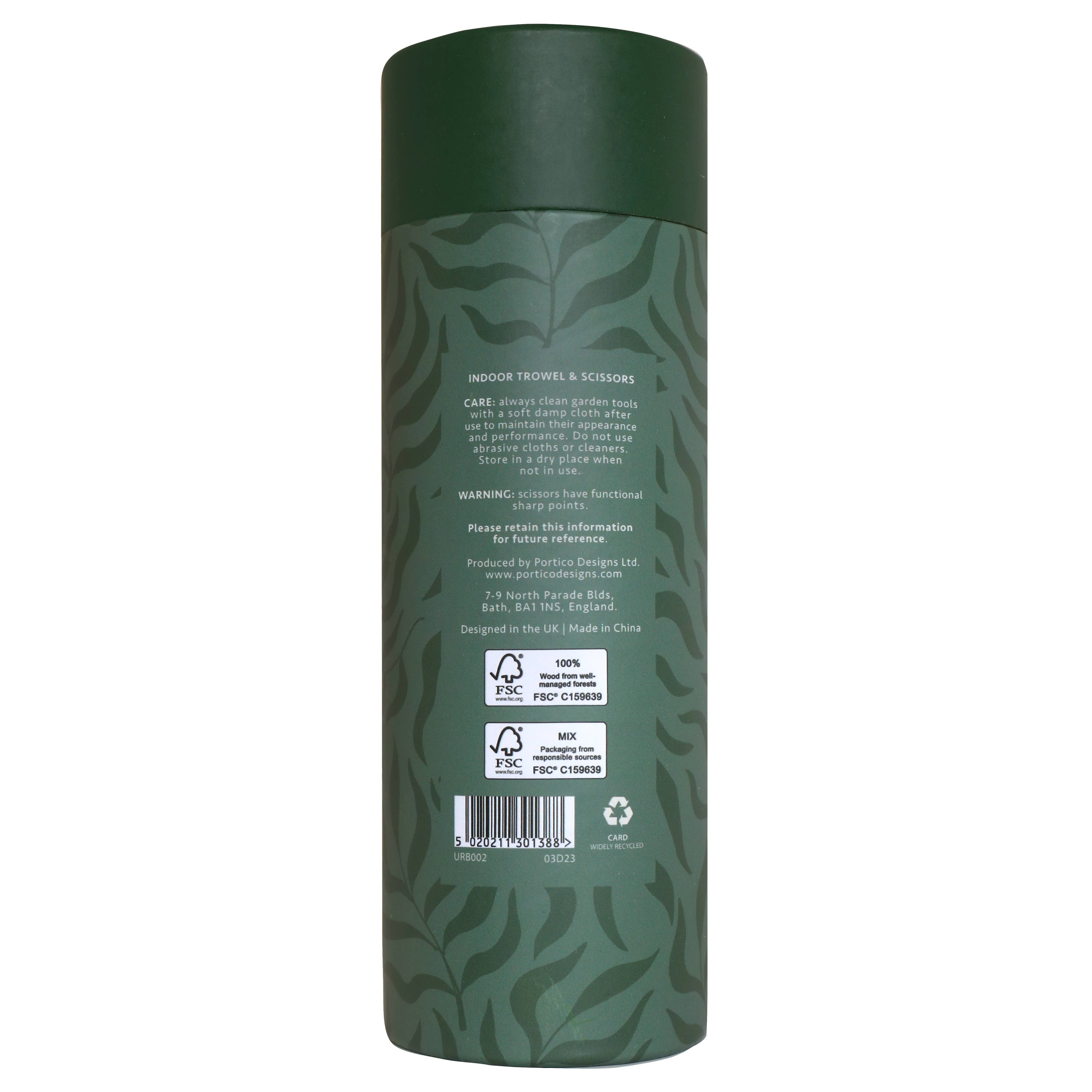 Urban Gardener Mini Trowel and Scissor Set