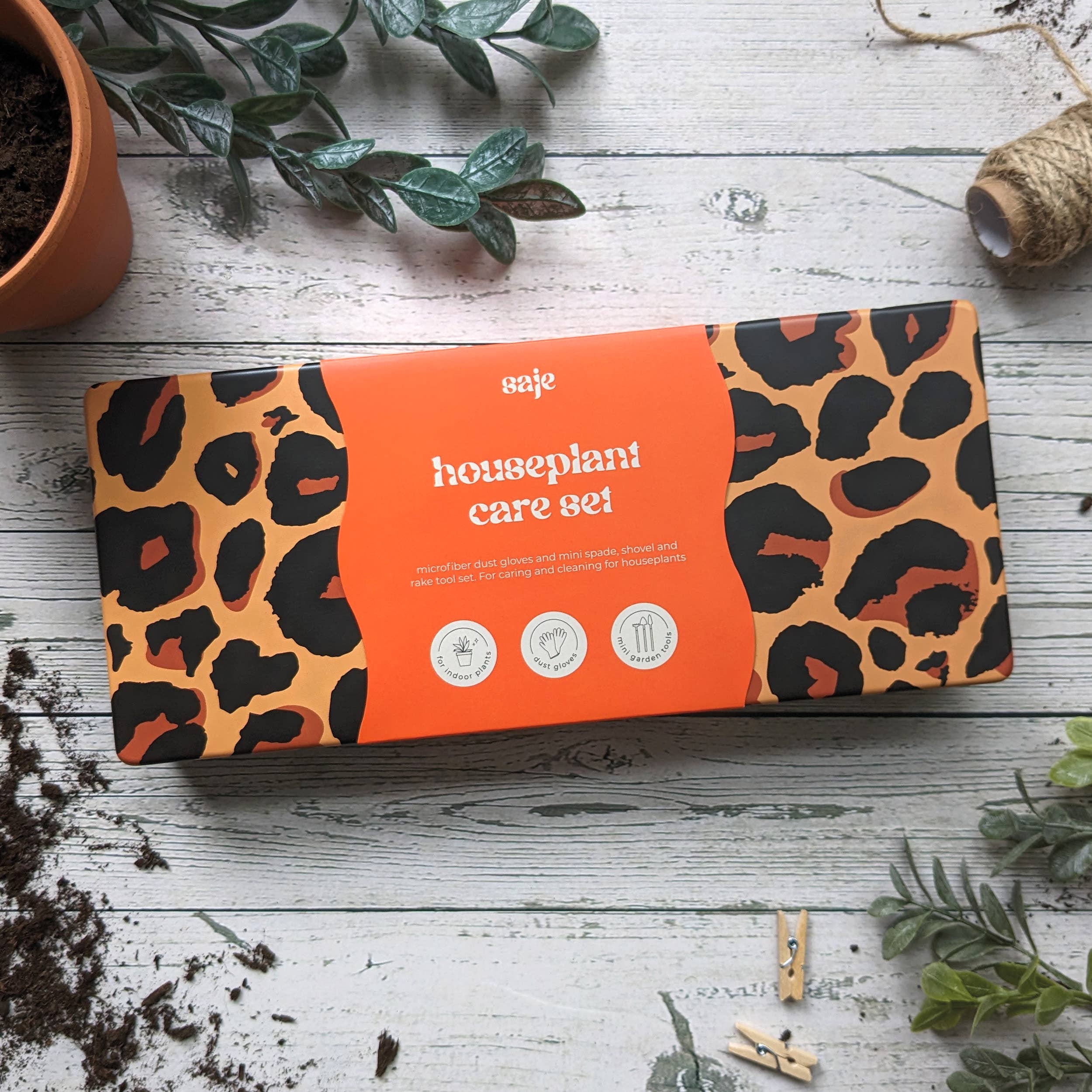 Saje Houseplant Care Set - Leopard