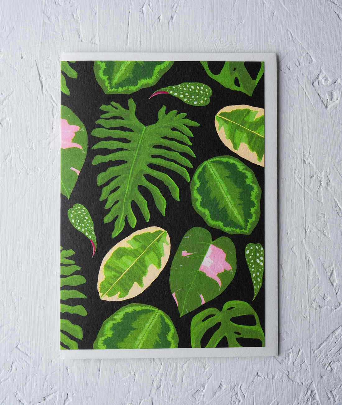 Houseplant Shirt Greeting Card