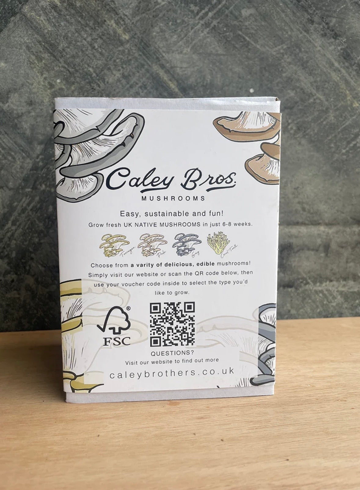 Mushroom Growing Gift Box