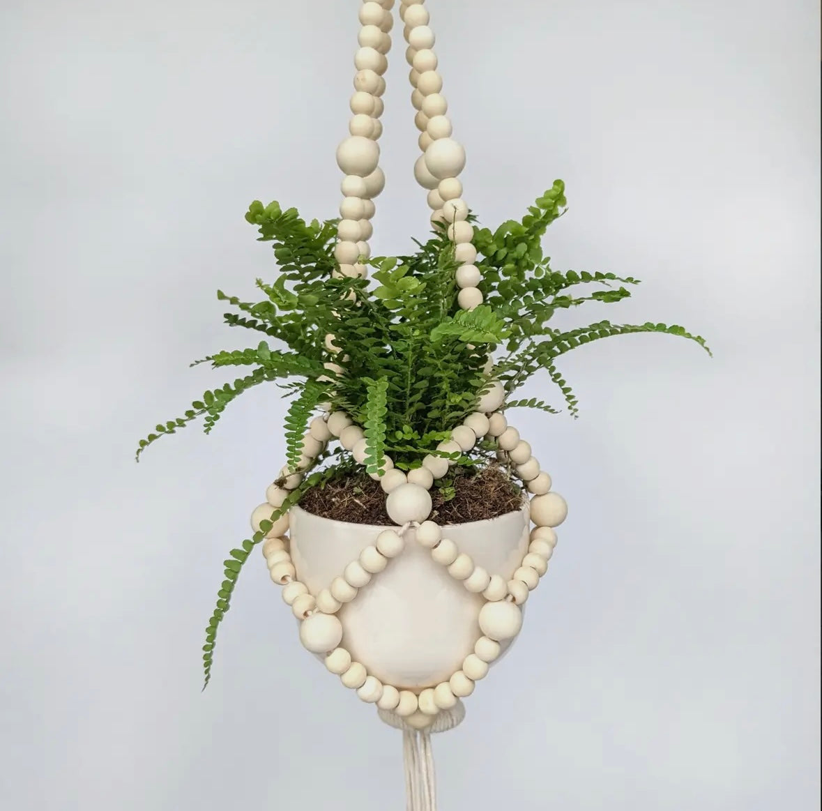 Macrame Beaded Planter Kit