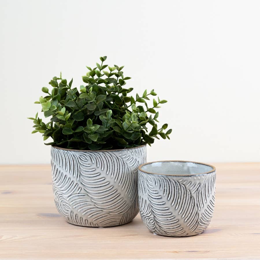 Med Leaf Planter, 14cm