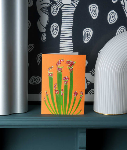 Pitcher Plant Greeting Card