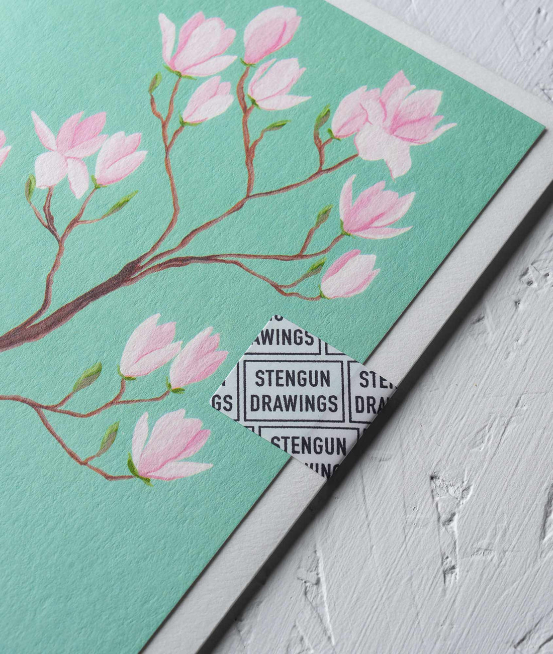 Magnolia Tree Greeting Card
