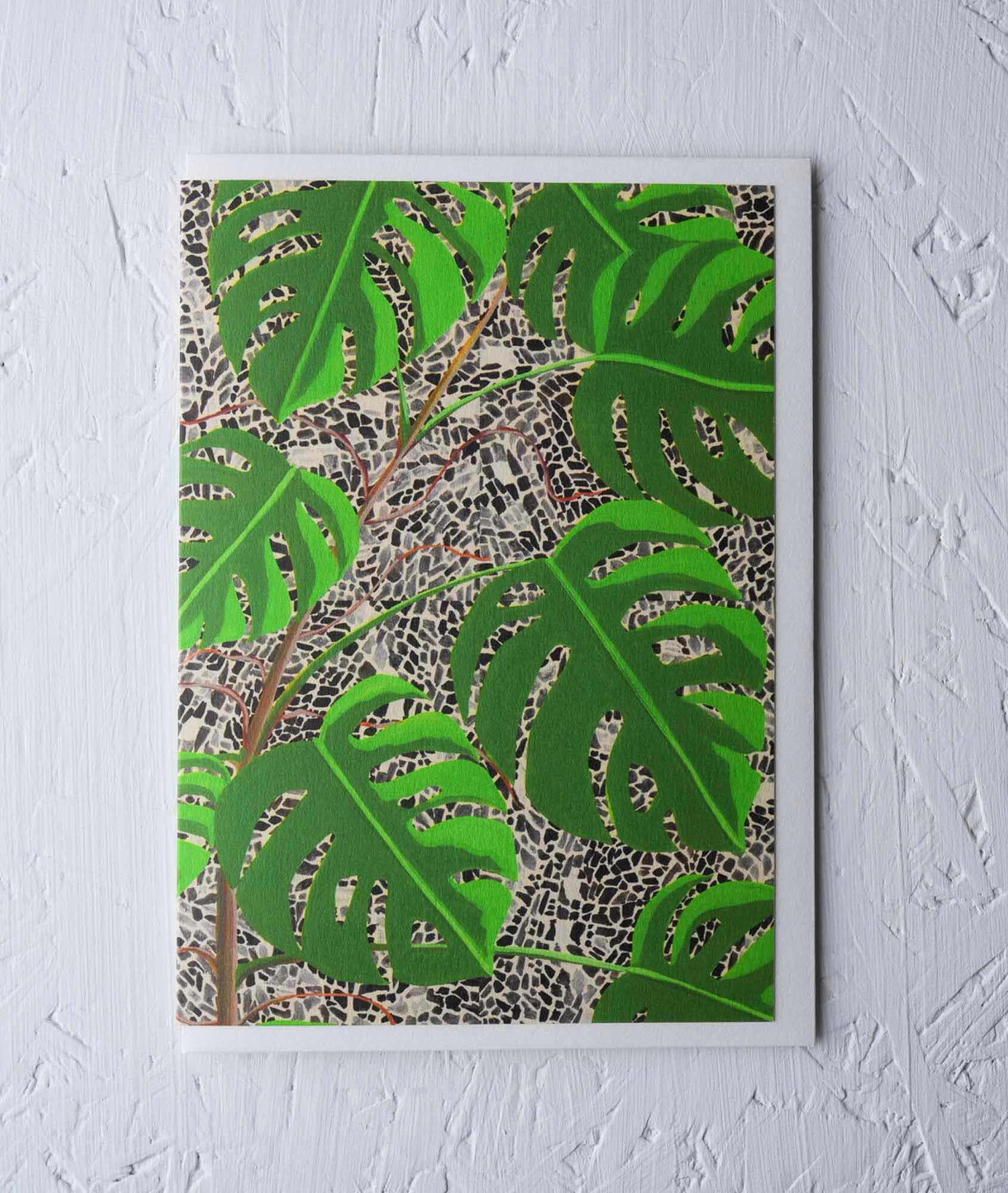 Barbican Monstera Greeting Card