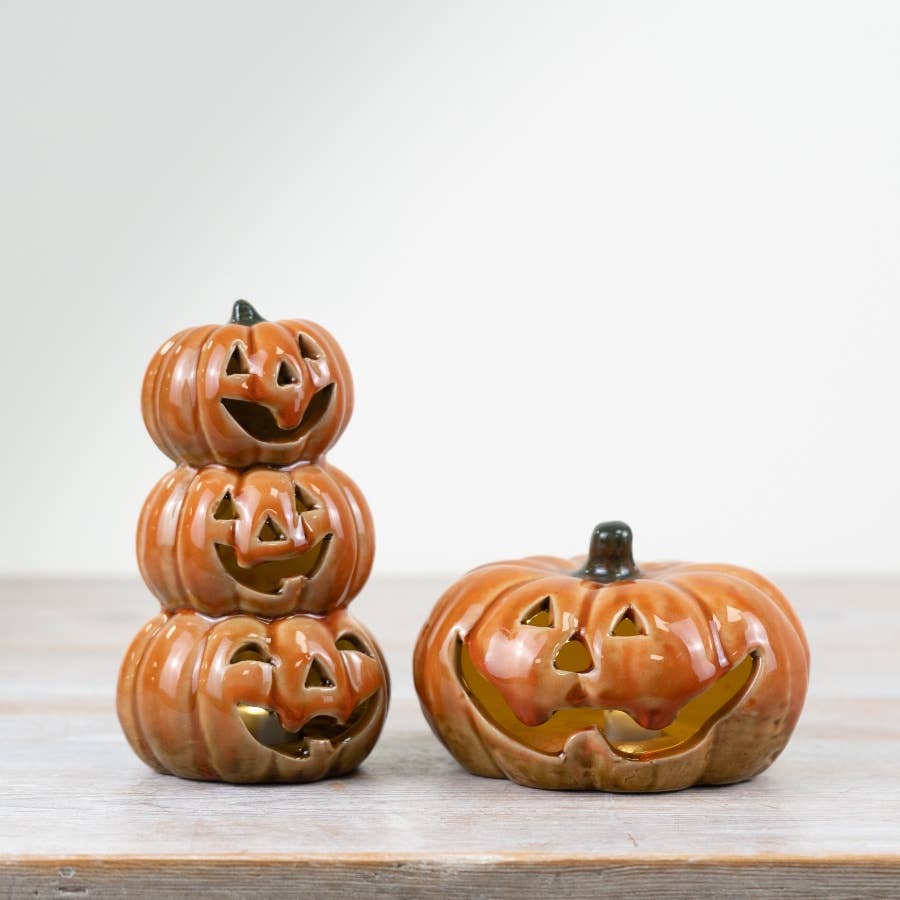 LED Pumpkin Deco, 12cm