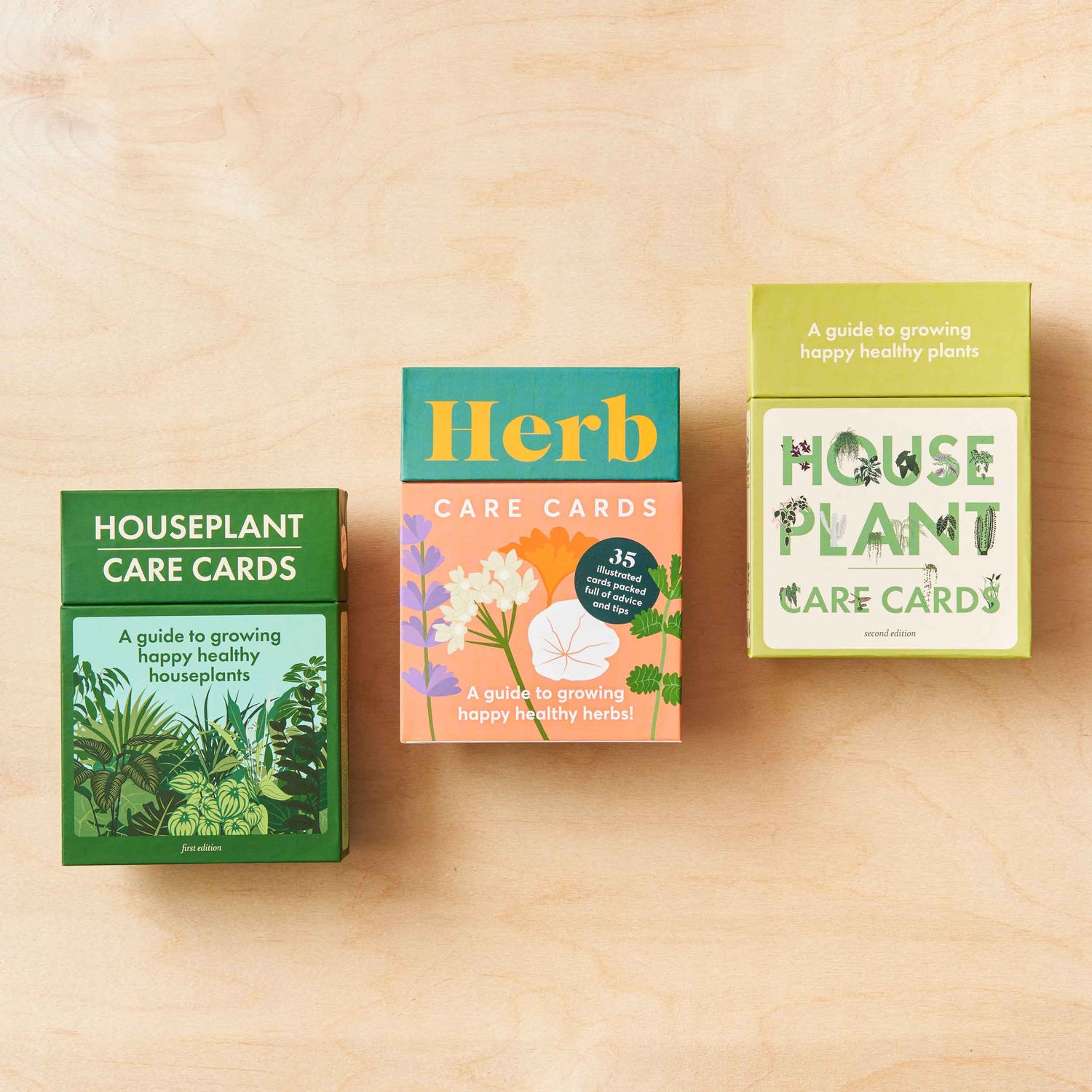 house plant care cards Houseplant Care Cards