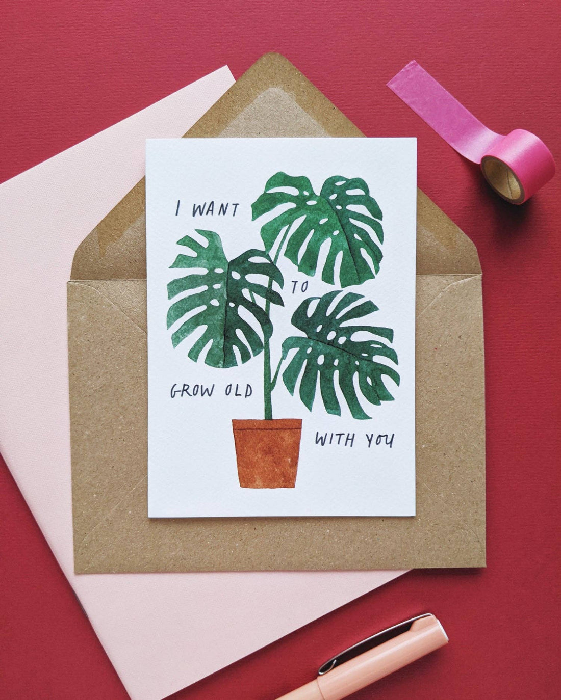 I Want To Grow Old With You Card